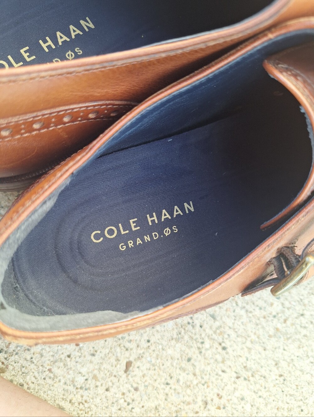 Cole Haan Hamilton Double Monk Strap Shoes Size 14 - Picture 9 of 10